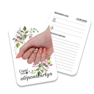 Crystal Nails időpontkártya - #23 főképe